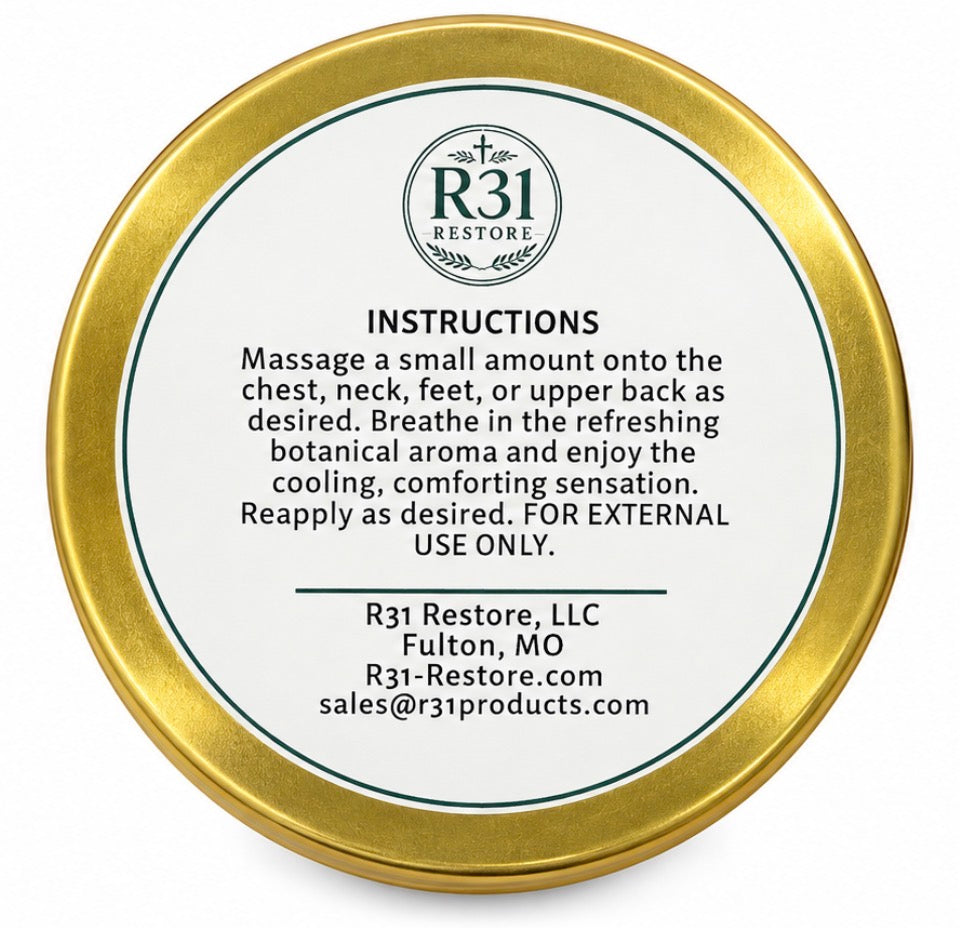 Winter Comfort Botanical Chest Rub