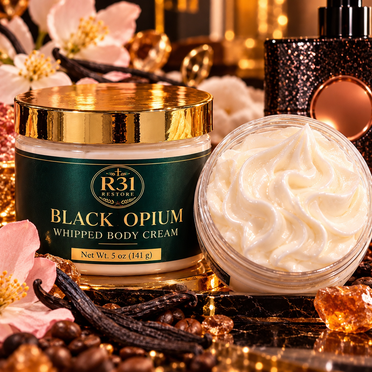 Black Beauty Whipped Body Cream