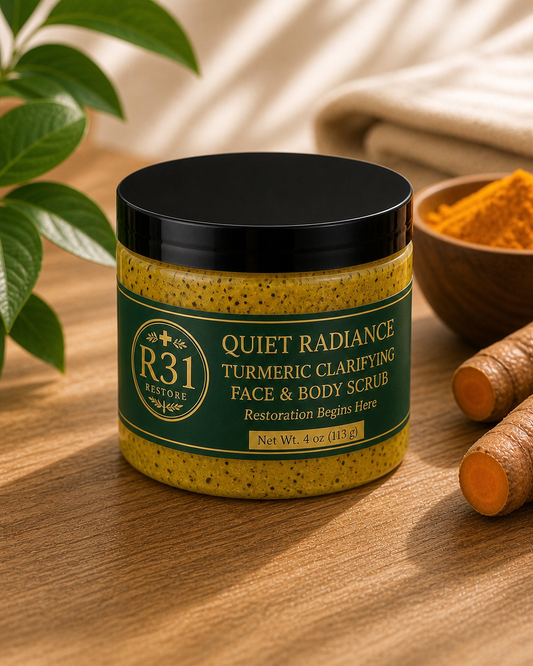 Quiet Radiance Turmeric Foaming Face & Body Polish