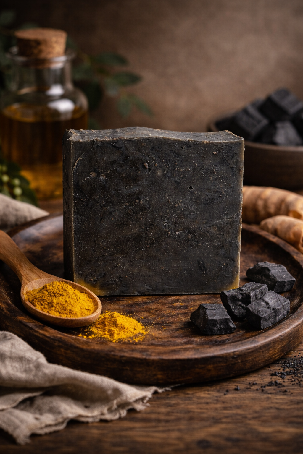 Timeless Reserve- Charcoal and Turmeric Cleansing Bar