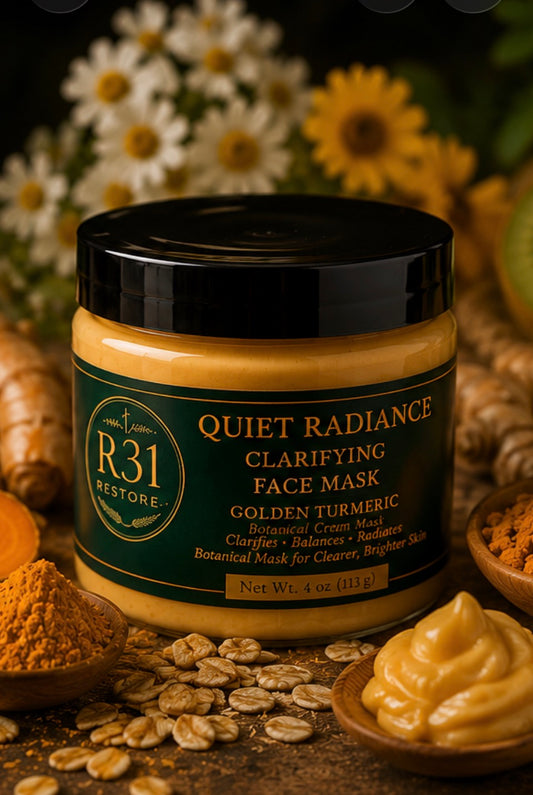 Quiet Radiance - Clarifying Golden Turmeric Face Mask