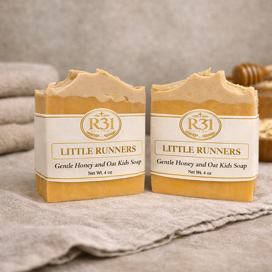 Little Runners - Gentle Honey and Oat Kids Soap Bar