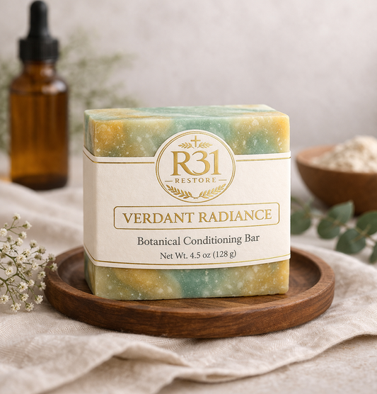 Verdant Radiance - Plant Based Soap Bar