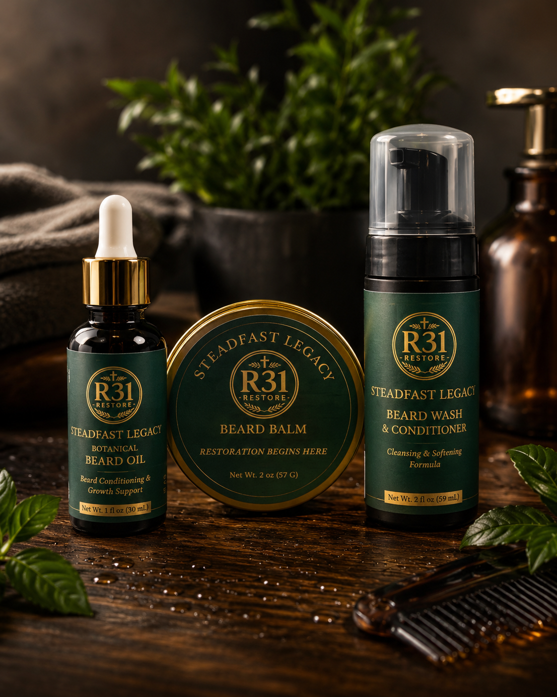 Steadfast Legacy Beard Bundle