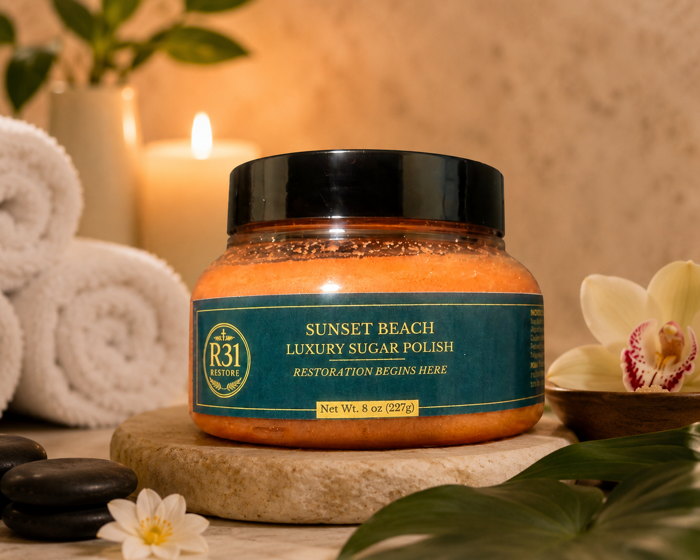 Sunset Beach Luxury Sugar Polish