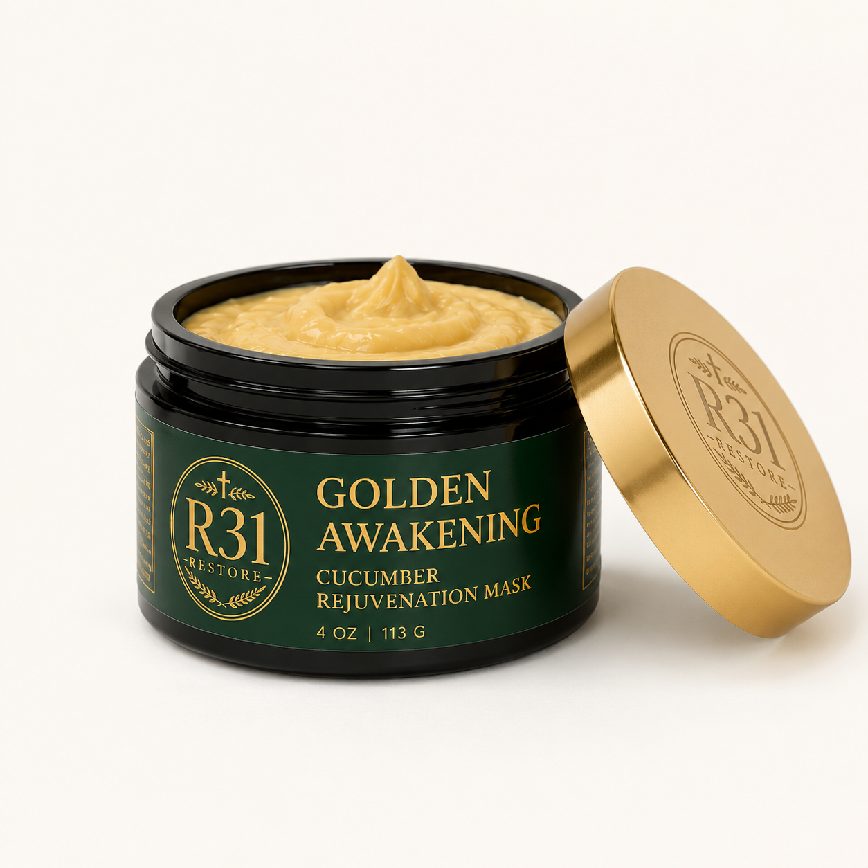 Golden Awakening - Cucumber Rejuvenation Mask