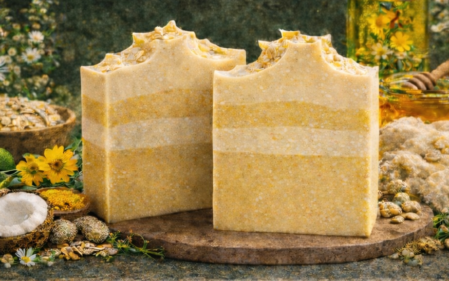 Little Runners - Gentle Honey and Oat Kids Soap Bar